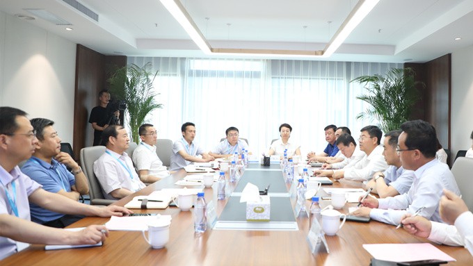 张掖市委副书记、市长谢又生一行到访jch金彩汇集团