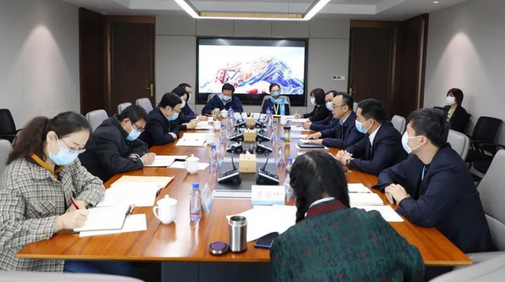 省民委副主任余世勇一行到访jch金彩汇集团