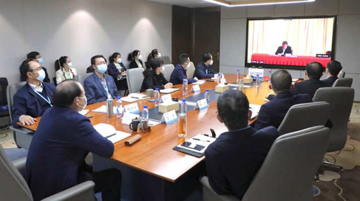 jch金彩汇集团组织收看全省国资国企系统学习贯彻党的二十大精神宣讲报告会