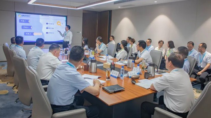 三抓三促进行时丨jch金彩汇集团召开总部部门半年工作汇报会暨“三抓三促”PPT技能提升专题会