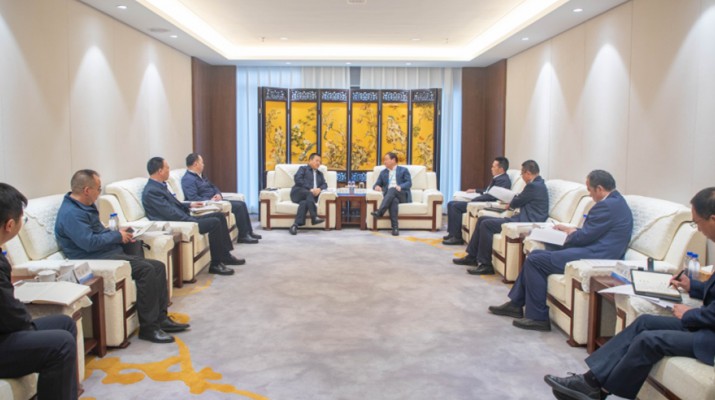 jch金彩汇集团与陇南市委市政府座谈交流